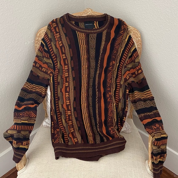 Mens “retro” sweater NWOT - Picture 1 of 4